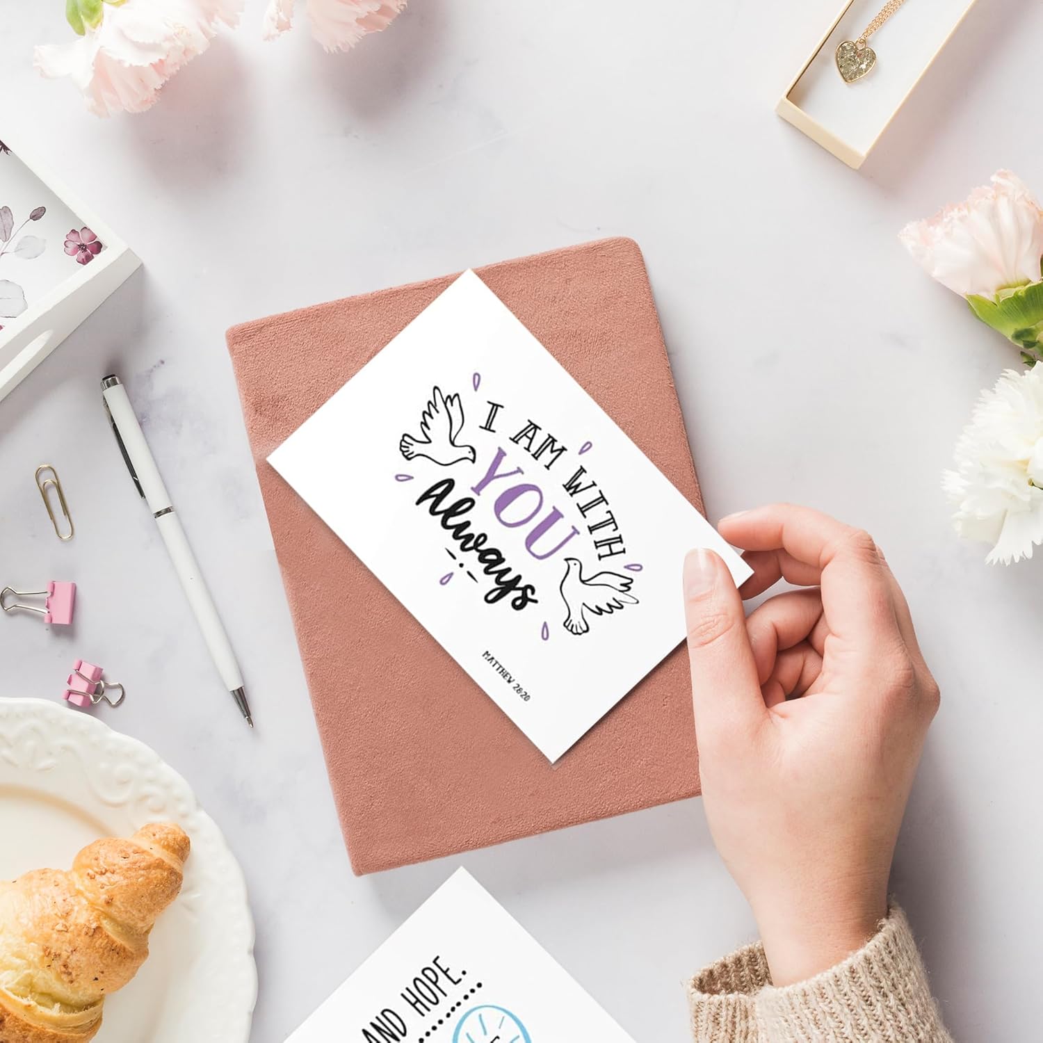 120 Pack Inspirational Cards – Christian Cards With Scripture Encouragement - Christian Greeting Cards - Envelopes and Labels Included