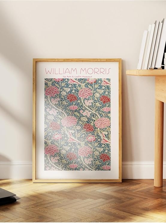 Postifull William Morris Poster, Sanat Serisi, Çerçevesiz Poster, William Morris Tasarımları, Modern Sanat;50 X 70 Renkli - Iıı