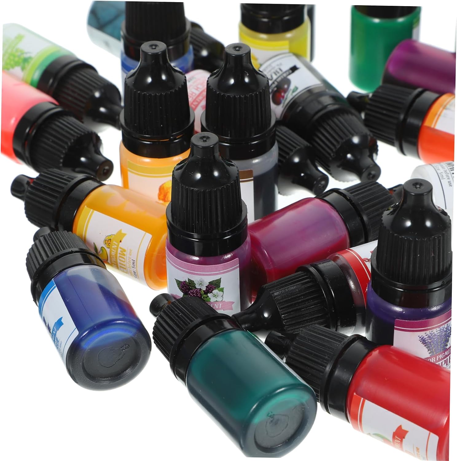 DIY Scented Candle Colorants Epoxy Resin Colorants for Candle and Soap Making Concentrated Pigment Set for Craft Projects Each for DIY Enthusiasts