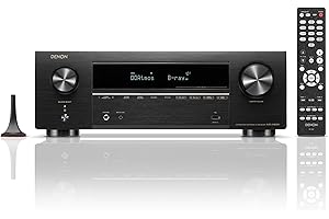 Denon AVR-X1800H: Experience Cinematic Audio with Versatility