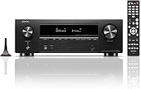Vista 10 de Denon AVR-X2800H Receptor Estéreo de 7.2 Canales - AVR de Cine en Casa 8K UHD (95W X 7), Transmisión Inalámbrica a través de HEOS Integrado, Wi-Fi