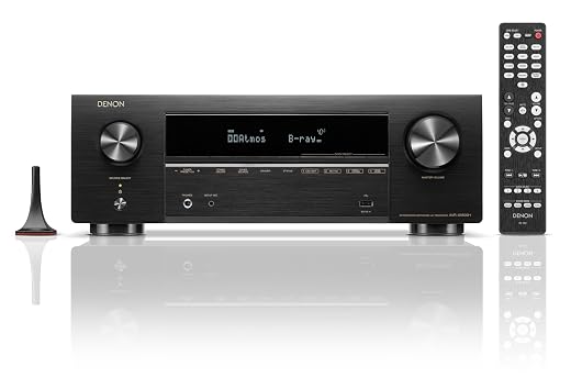 Denon AVR-X1800H 7.2 Channel AV Stereo for High-Bandwidth Gaming