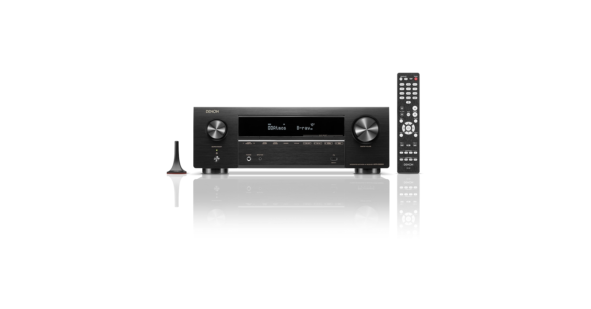 Amazon.com: Denon AVR-X1800H 7.2 聲道AV 立體聲接收器- 80W