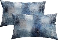 Vista 8 de Britimes Fundas de almohada modernas para decoración del hogar, 18 x 18 pulgadas, juego de 2 fundas de almohada decorativas, fundas de almohada