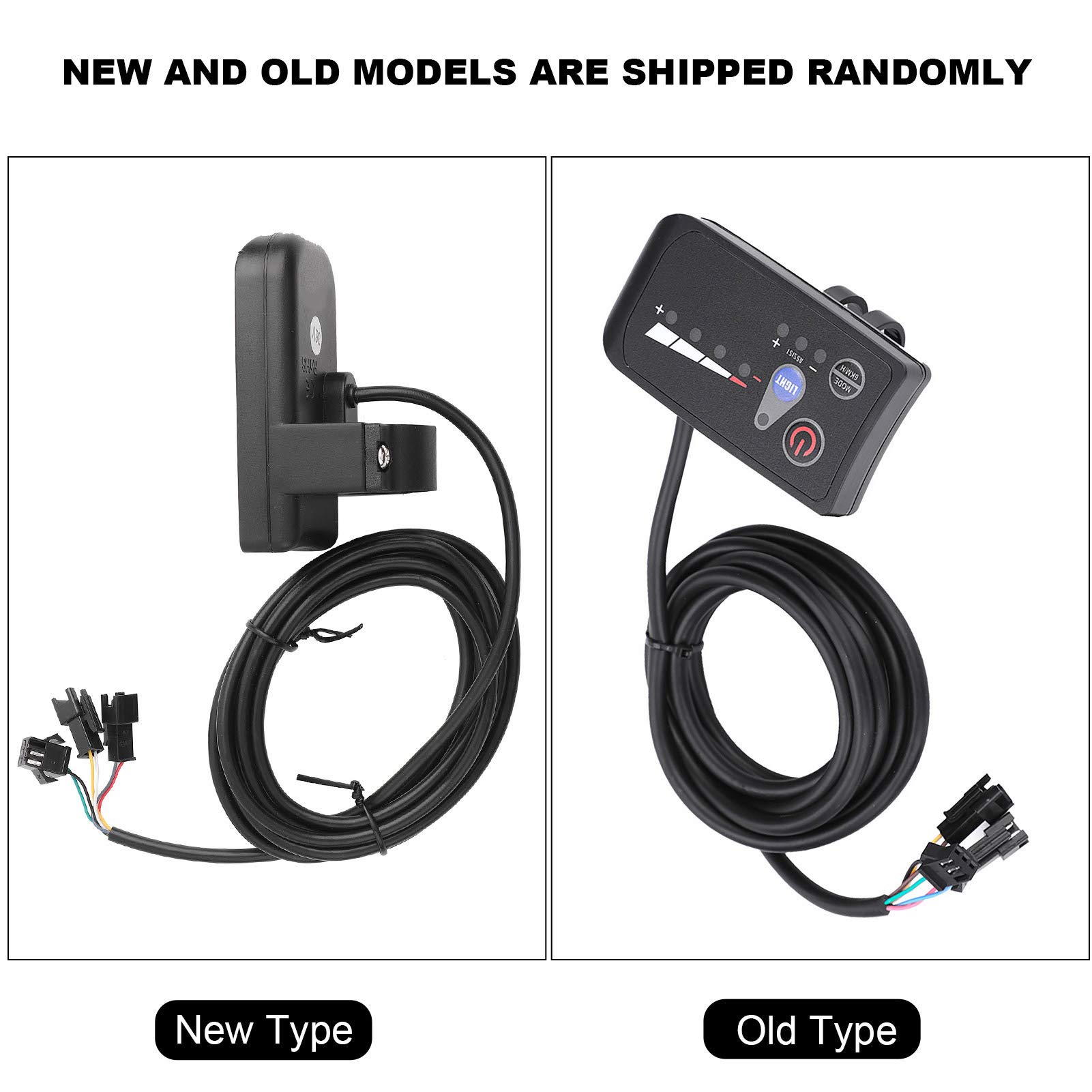 Jadeshay Controllore Motore,36V 250W/350W Bicicletta Elettrica Controller Motore Centralina Bici Elettrica Controller Brushless Elettrico Kit di Controllo Senza Spazzole Sostituzione con Display LCD
