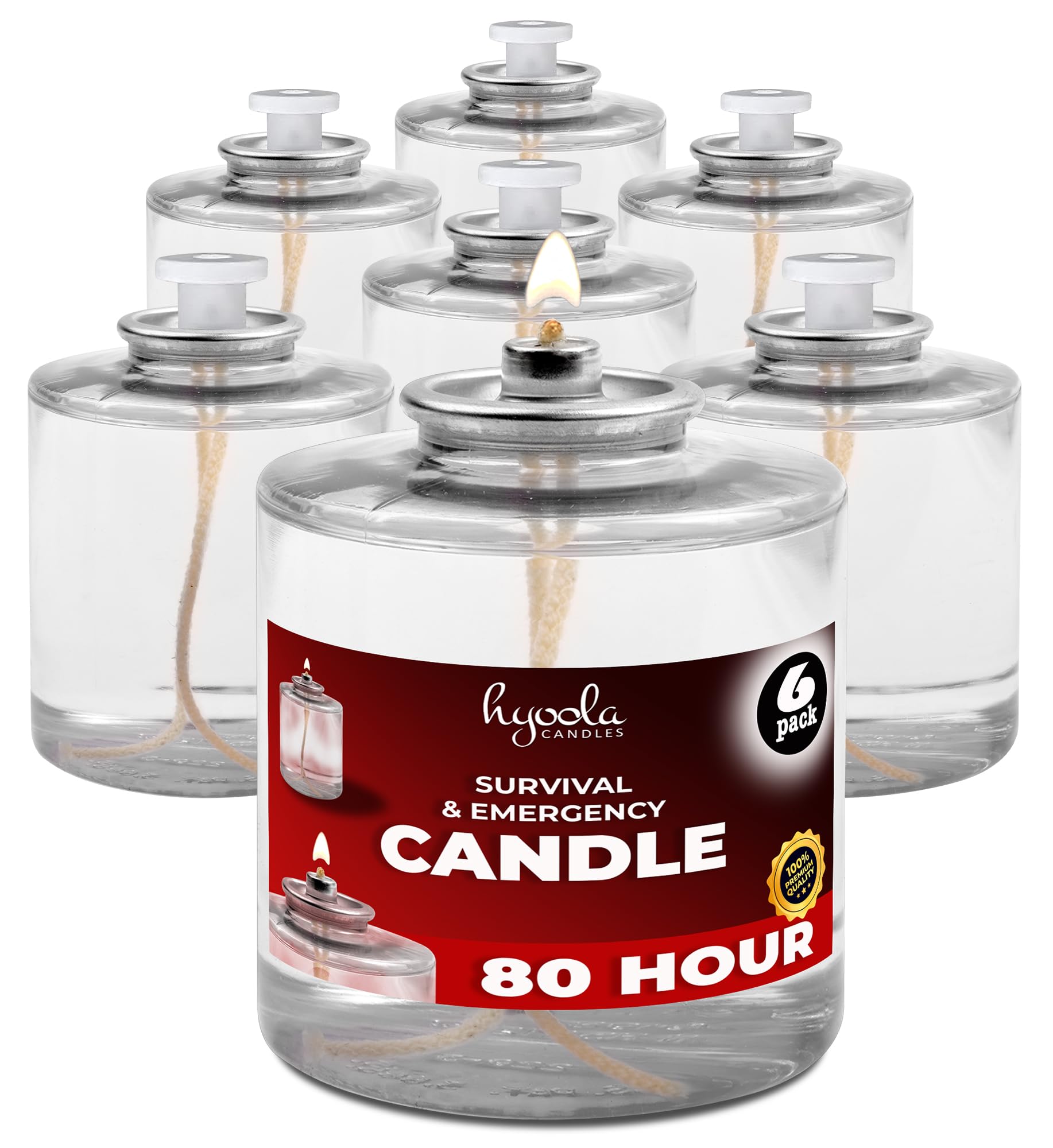 Hyoola 80 Hour Liquid Paraffin Candles