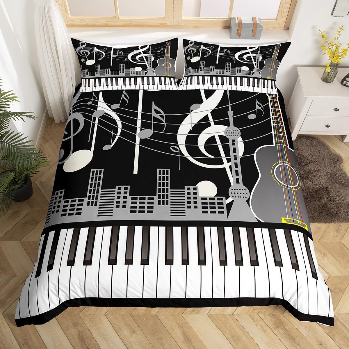 Erosebridal Tie Dye Comforter Cover Twin Size Girls Iridescent Rainbow Bedding Set Kawaii Room Decor Colorful Gradient Duvet Cover Sky Starry Girly Sweet Quilt Cover with 1 Pillow Case