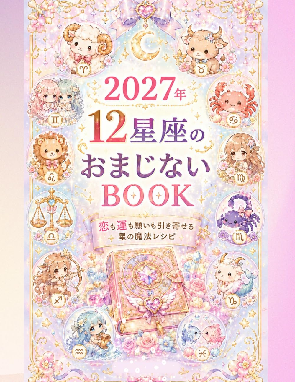 2027年12星座のおまじないBOOK: 恋も運も願いも引き寄せる 星の魔法レシピ