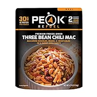 Vista 16 de Peak Refuel Pasta de Carne con Salsa Marinara 49g de Proteína 1040 Calorías Carne 100% Real Comida Premium Deshidratada al Vacío