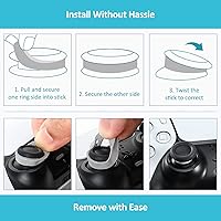 Vista 6 de MoKo 18 anillos de precisión con control de movimiento para PS5, Steam Deck, PS4, Xbox Series XS, Xbox One, Switch, Switch OLED, Switch Pro