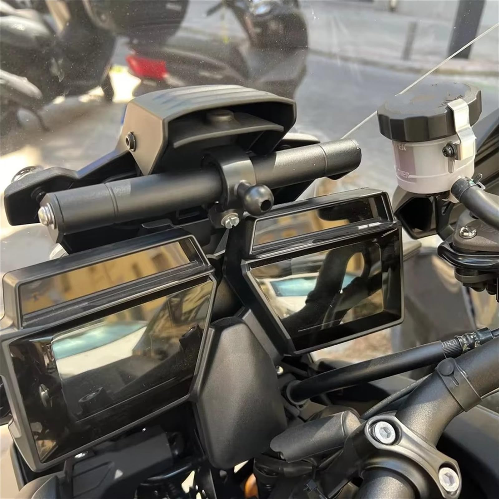 Moto Mobile Staffa Staffa Navigazione Telefono per Tracer 9GT 9 900 GT Supporto Manubrio Cellulare Navigatore GPS