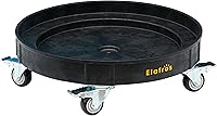 Vista 14 de ELAFROS Plataforma Rodante de Barriles de 55 y 30 Galones de Plástico para Trabajo Pesado – Carro de Barriles de Plástico Duradero Capacidad de 408