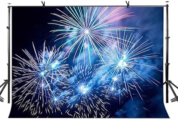 Amazon Co Jp Dlqx 150x210cm華麗な花火背景花火のような人生ゴージャスな美しさの写真撮影の背景写真スクリーン 家電 カメラ
