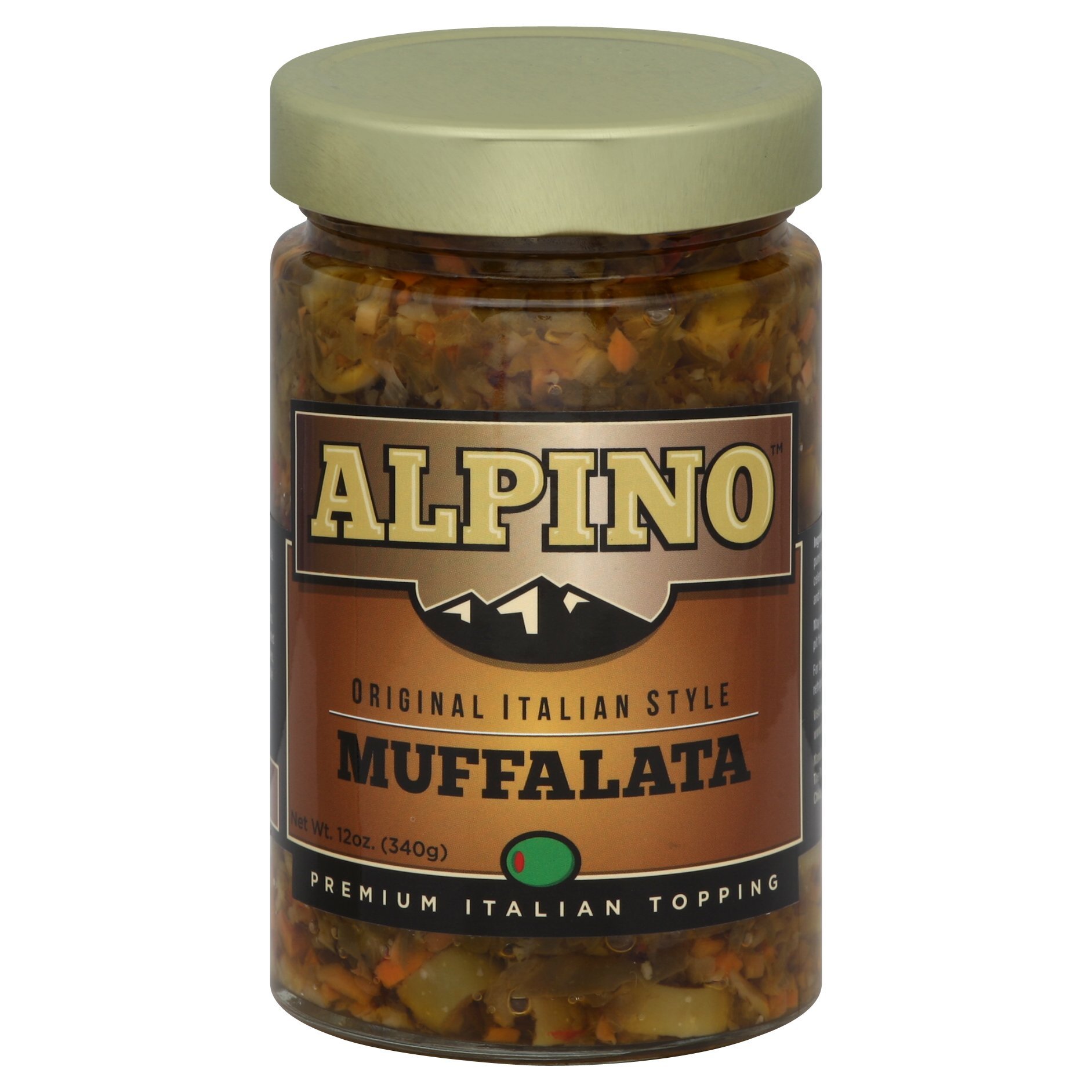 Alpino Italian Muffalata, 12-Ounce (Pack of 6)