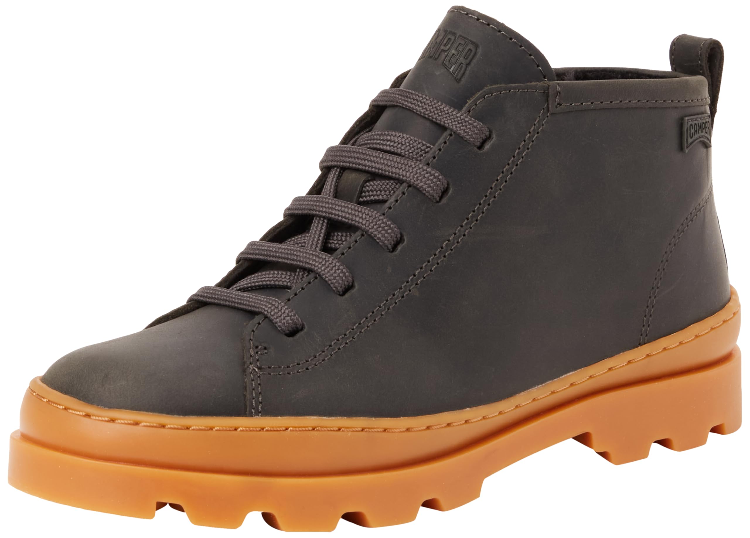 Camper Brutus K900370, Lace up bootie, Grau 001,