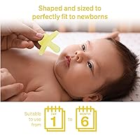 Vista 4 de Love Noobs Chupete de silicona completa, 4 chupetes, chupetes de 0 a 6 meses, chupetes para recién nacidos sin BPA, chupetes de silicona, chupete