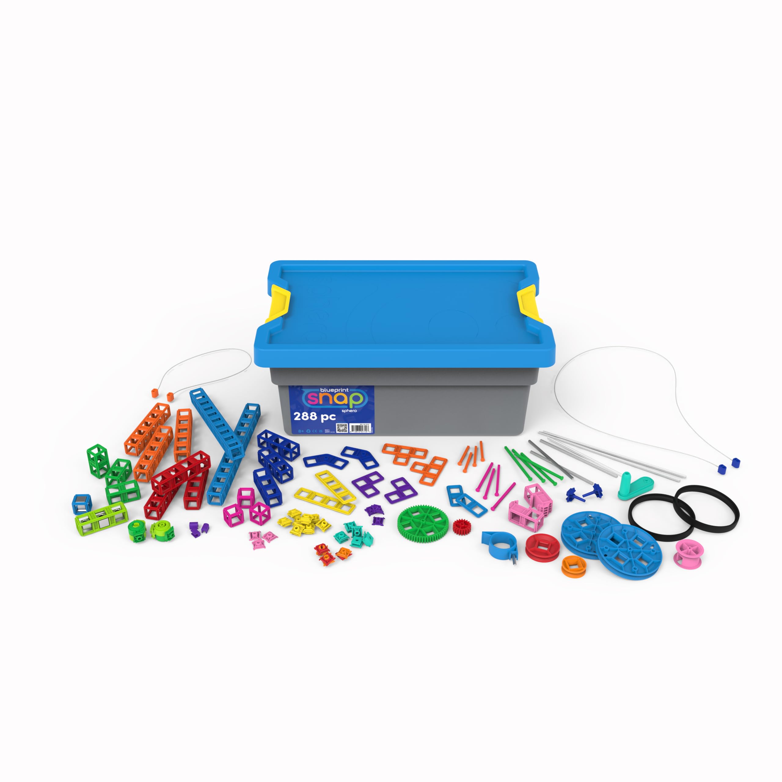 Sphero Blueprint Snap – Mechanical Engineering Kit for Kids | Build Simple Machines & Learn Design Thinking | STEM Learning Toy | Ages 8+