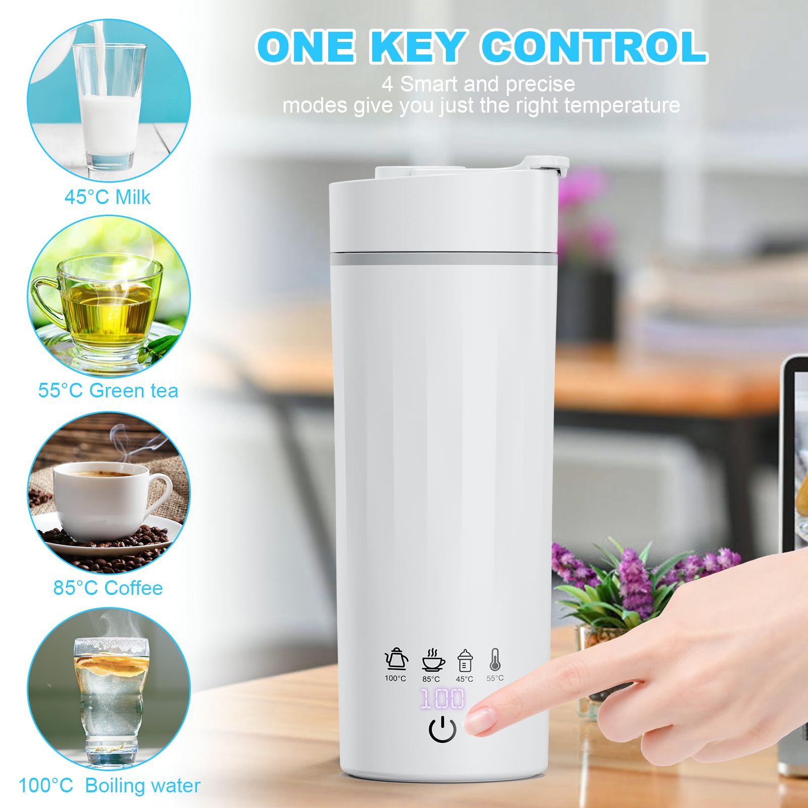 Mini Elektrische Waterkoker - Draagbare USB Theepot