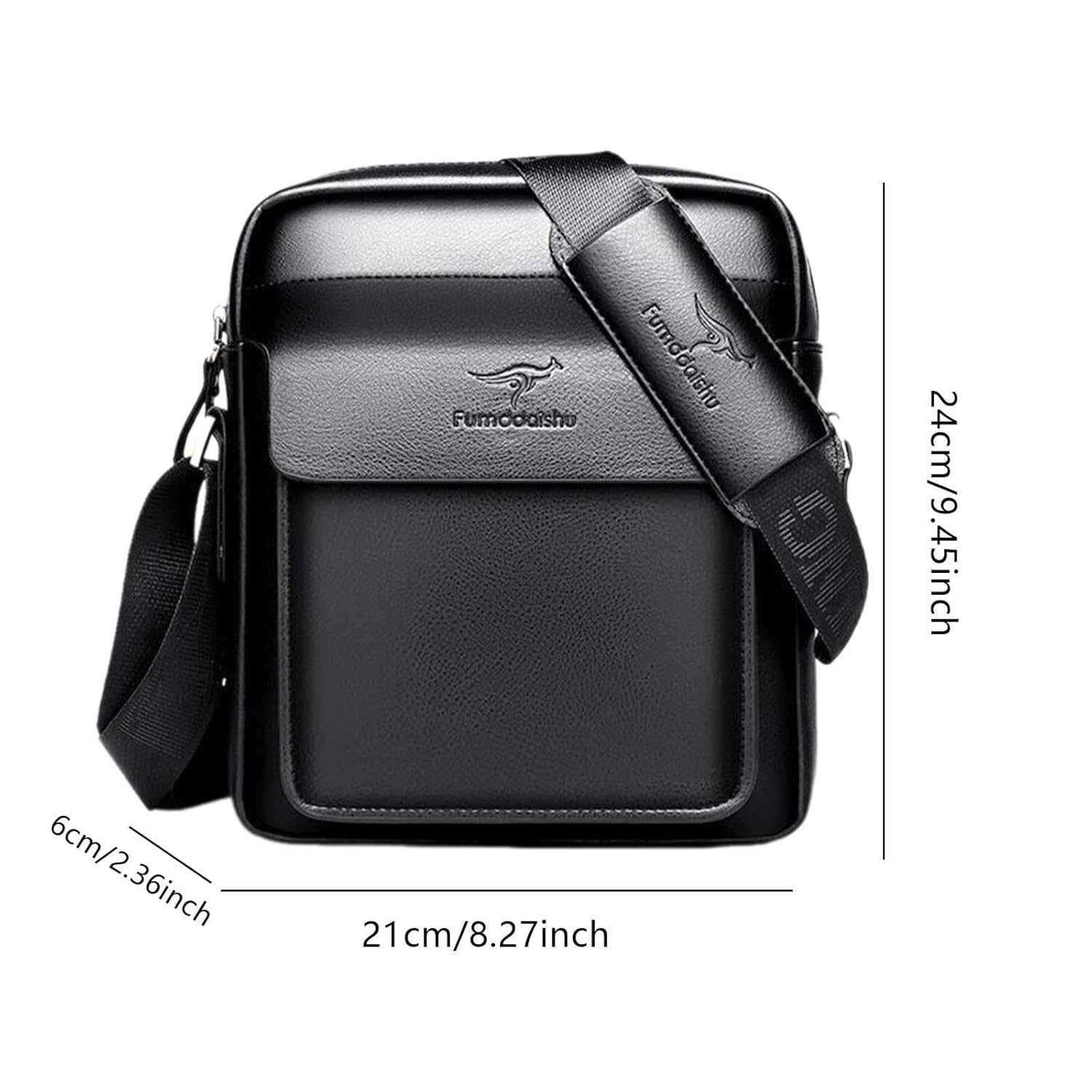 CLUB BOLLYWOOD BNF®Men Shoulder Bag Zipper Fashionable Satchel Bag for Office Business Shopping Black 24x21x6cm|Clothing, Shoes & Accessories | Mens Accessories | Backpacks, Bags & Briefcases 8 71GGe4XoffL. SL1500