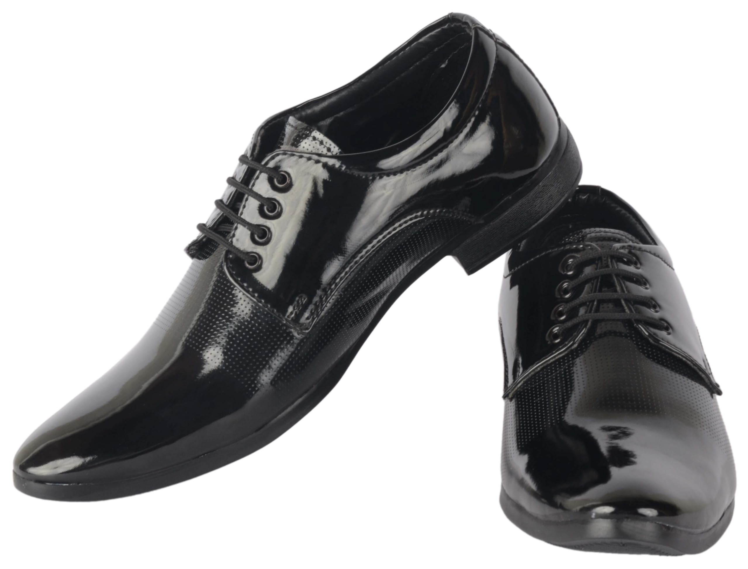 aadi Men's Synthetic Comfortable Trendy Lightweight Officewear Lace Up Formal Shoes (G-55)-picture-13