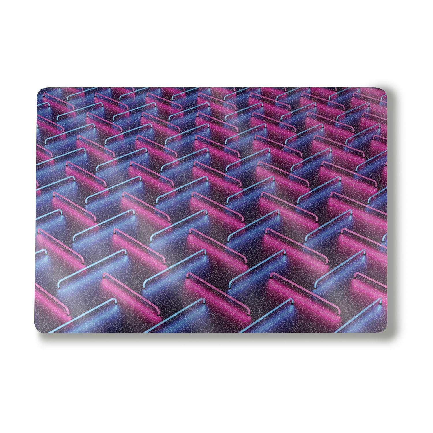 Glossy Glitter Laptop Skin Compatible with Surface Laptop 7 15" (2024) - Melted Stripes - Premium 3M Vinyl Protective Wrap Decal Cover - Easy to Apply | Crafted in The USA by MightySkins