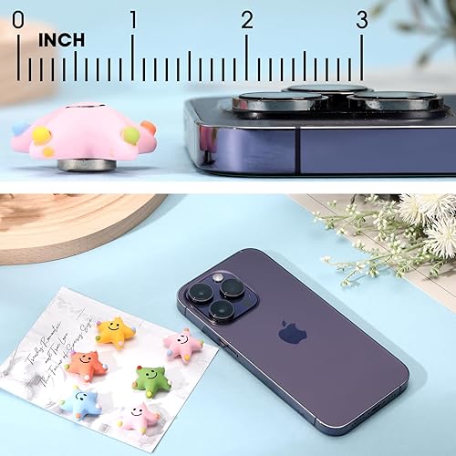 Miniatura 5 de rhinocats Imanes de estrella de mar, 20 imanes para refrigerador, imanes decorativos, imanes pequeños y bonitos, para casillero, pizarra blanca,