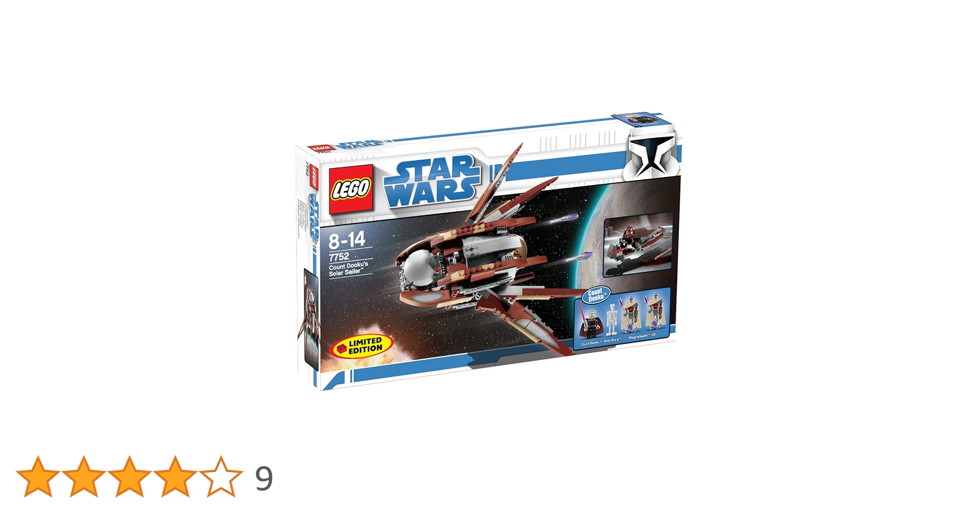 23日SALE レゴスターウォーズ 7752 ドゥークー伯爵のソーラーセーラー SALE レゴスターウォーズ 7752 ドゥークー伯爵のソーラー