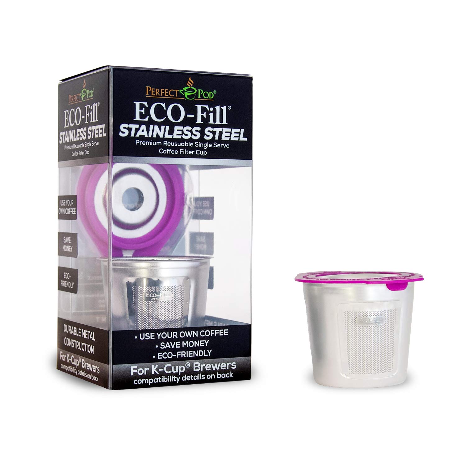 Reusable K Cup Coffee Pod Metal Filter 