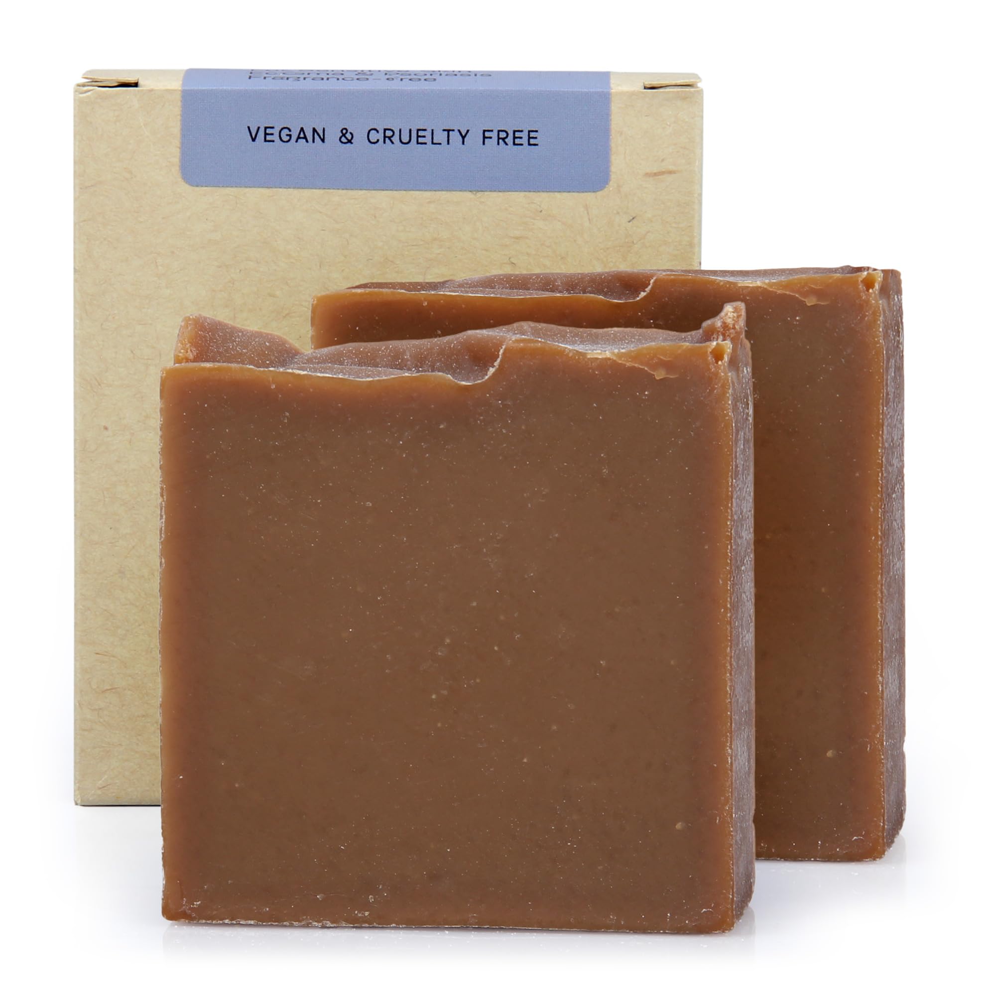 Juniper & Pine Tar Soap Bar (2-Pack) | Handmade with Organic Pine, Coconut & Olive Oils | Vegan, Sulfate-Free, for Sensitive & Eczema-Prone Skin, 4.2 oz Each