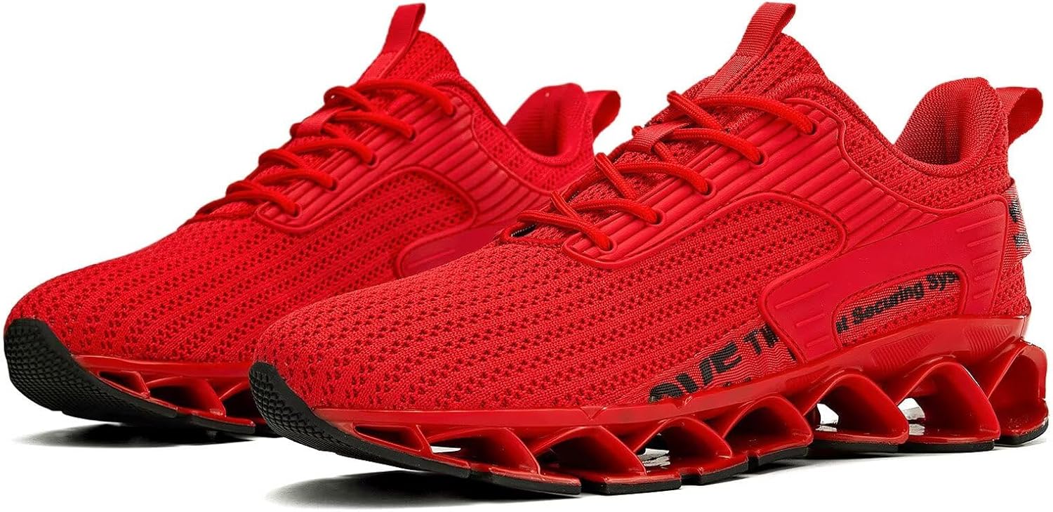 Mens Walking Running Shoes Casual Fashion Tennis Sneakers Blade Comfort Non Slip Work Athletic Sport - Image 6