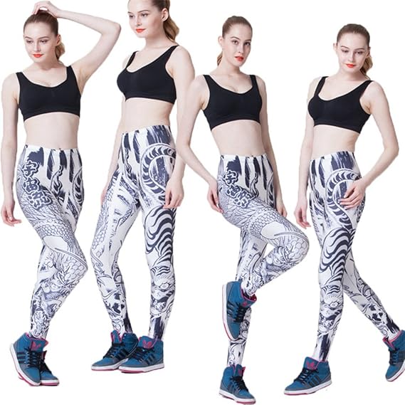 Amazon M Z L宇宙 柄 レギンス スペイシー 原宿系 レギンス レギパン スパッツ タイツ スキニー オールシーズン Free サイズ 美脚 オシャレ 感アップ コーデが変わる デザイン２ ストッキング 通販