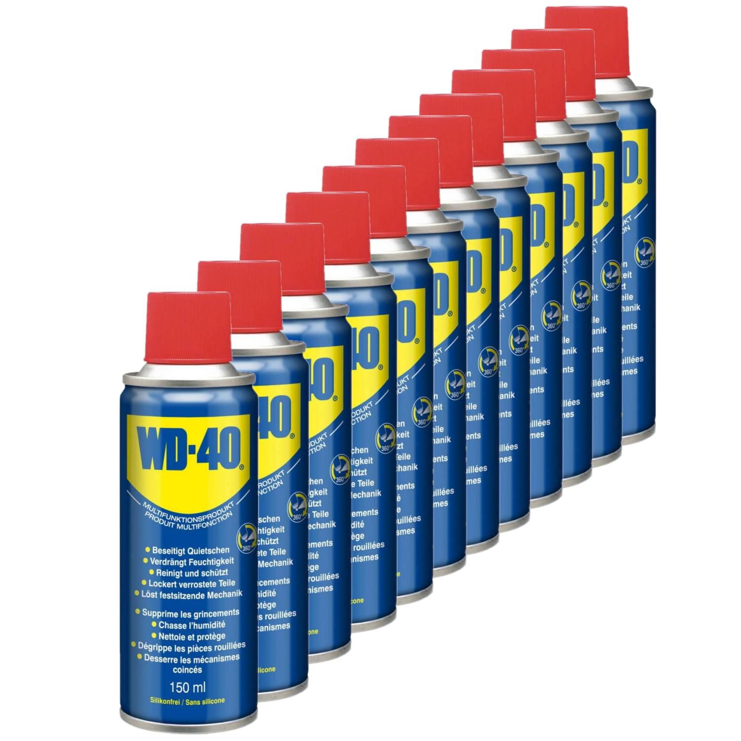 WD-40 Produit multifonction Smart Straw 12 x 150 ml (12 x 150 ml)