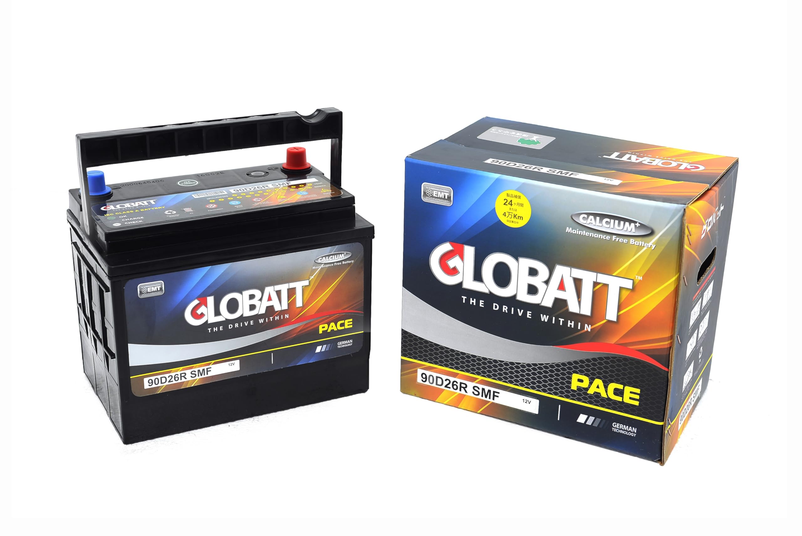 カーバッテリー　新品未使用　　GLOBATT製　90D26R Amazon | GLOBATT[グロバット]国産車用バッテリー(SMF) 90D26R | カー