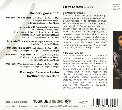 Miniatura 2 de Locatelli Concerti Grossi