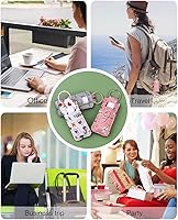 Vista 61 de COOKOOKY Chapstick - Llavero con clip para bálsamo labial