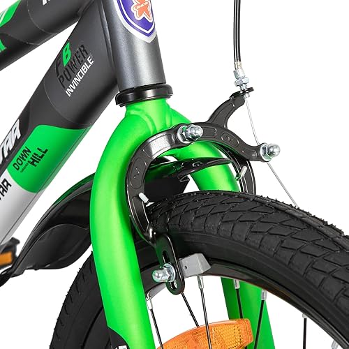 Miniatura 8 de JOYSTAR New Berry - Bicicleta infantil para niños y niñas de 3 a 12 años, bicicletas para niños de 12, 14, 16 pulgadas, con ruedas de entrenamiento,