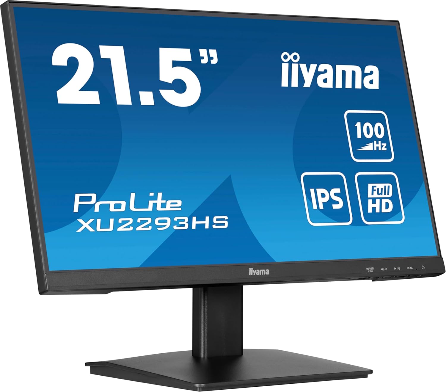 iiyama 21,5 IPS-Panel, 1920x1080@100Hz, 300cd/mý, W128908754 (1920x1080@100Hz, 300cd/mý, Speakers, HDMI, DisplayPort, 1ms MPRT)