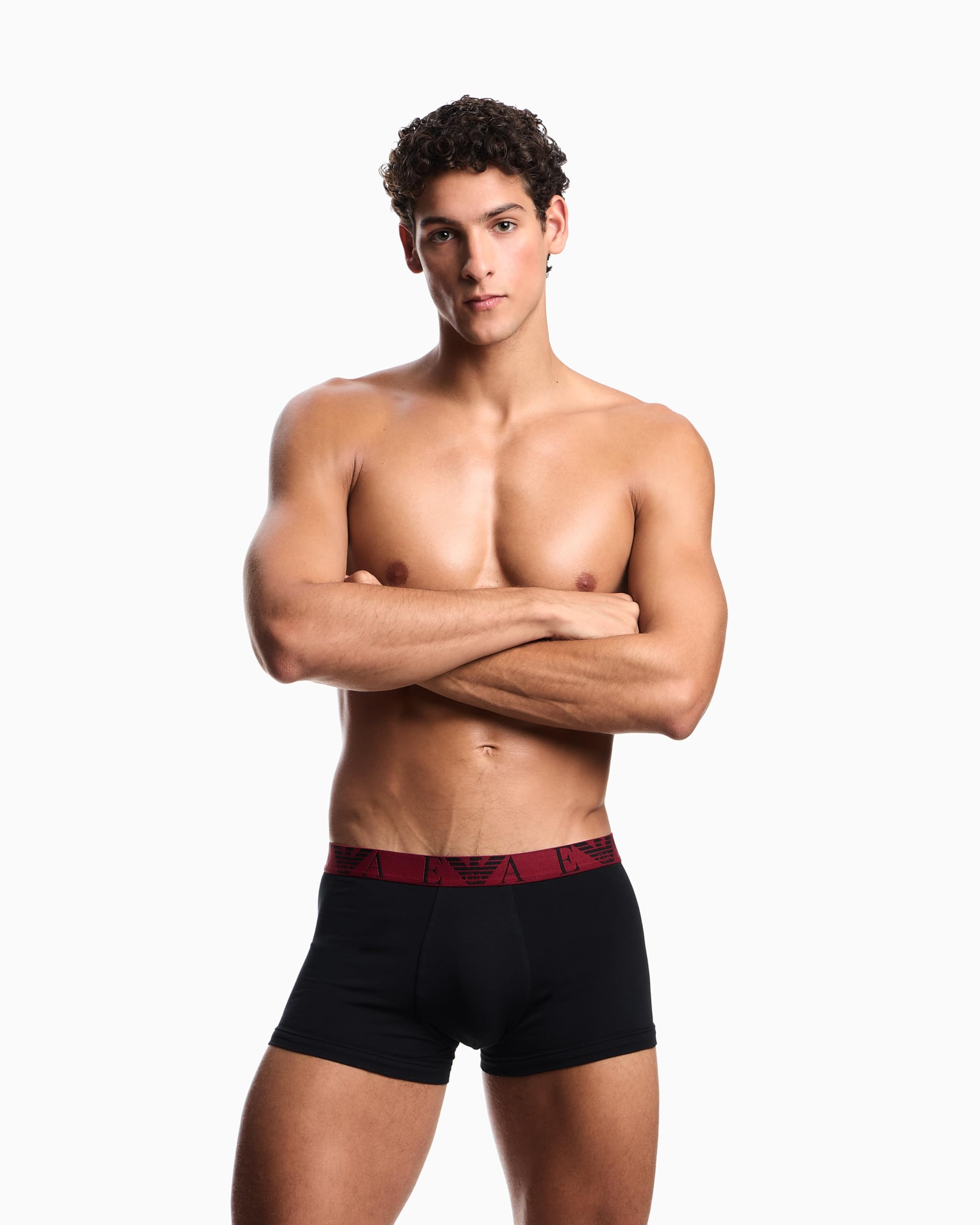 Emporio Armani 3er-Pack Herren Unterhosen Boxershorts Trunk