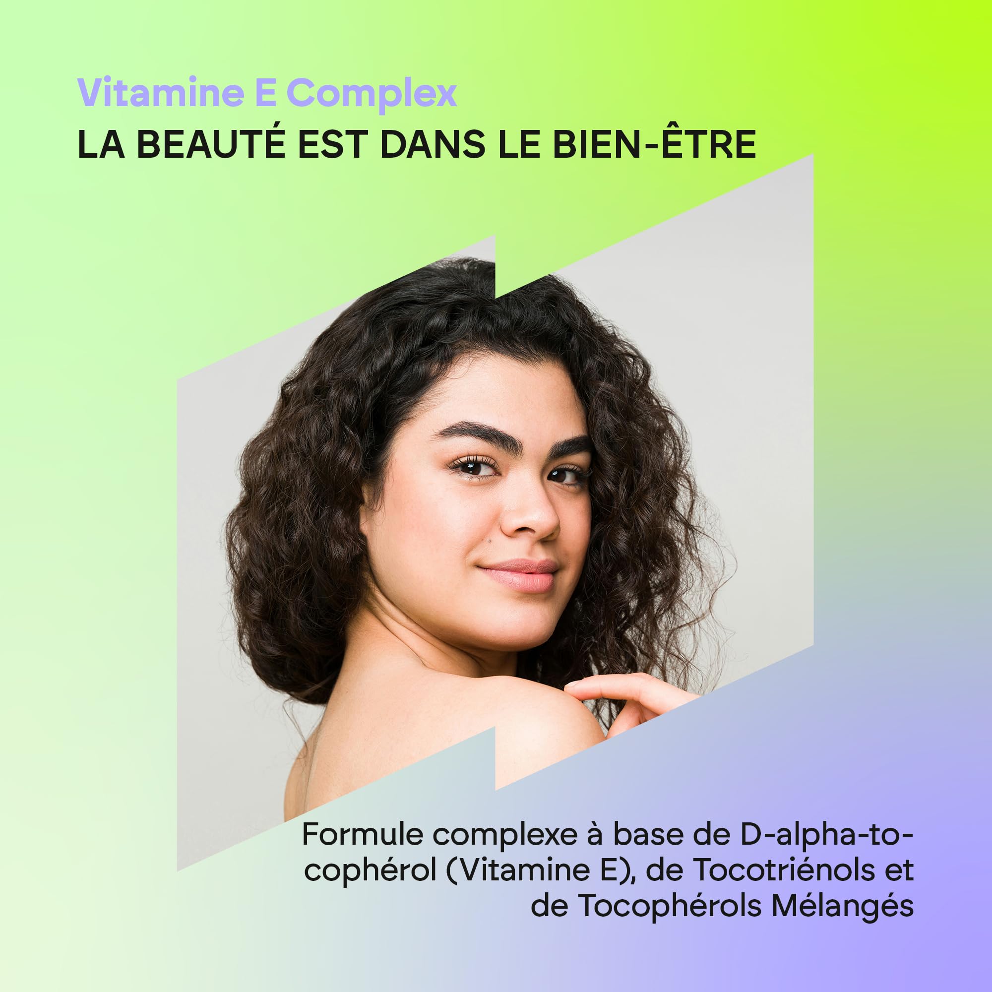 Vitamine E - Antioxydant - Tocophérols et Tocotriénols - Protège les Cellules contre le Stress Oxydatif - 60 Gélules Vitamin E Complex Nutralie