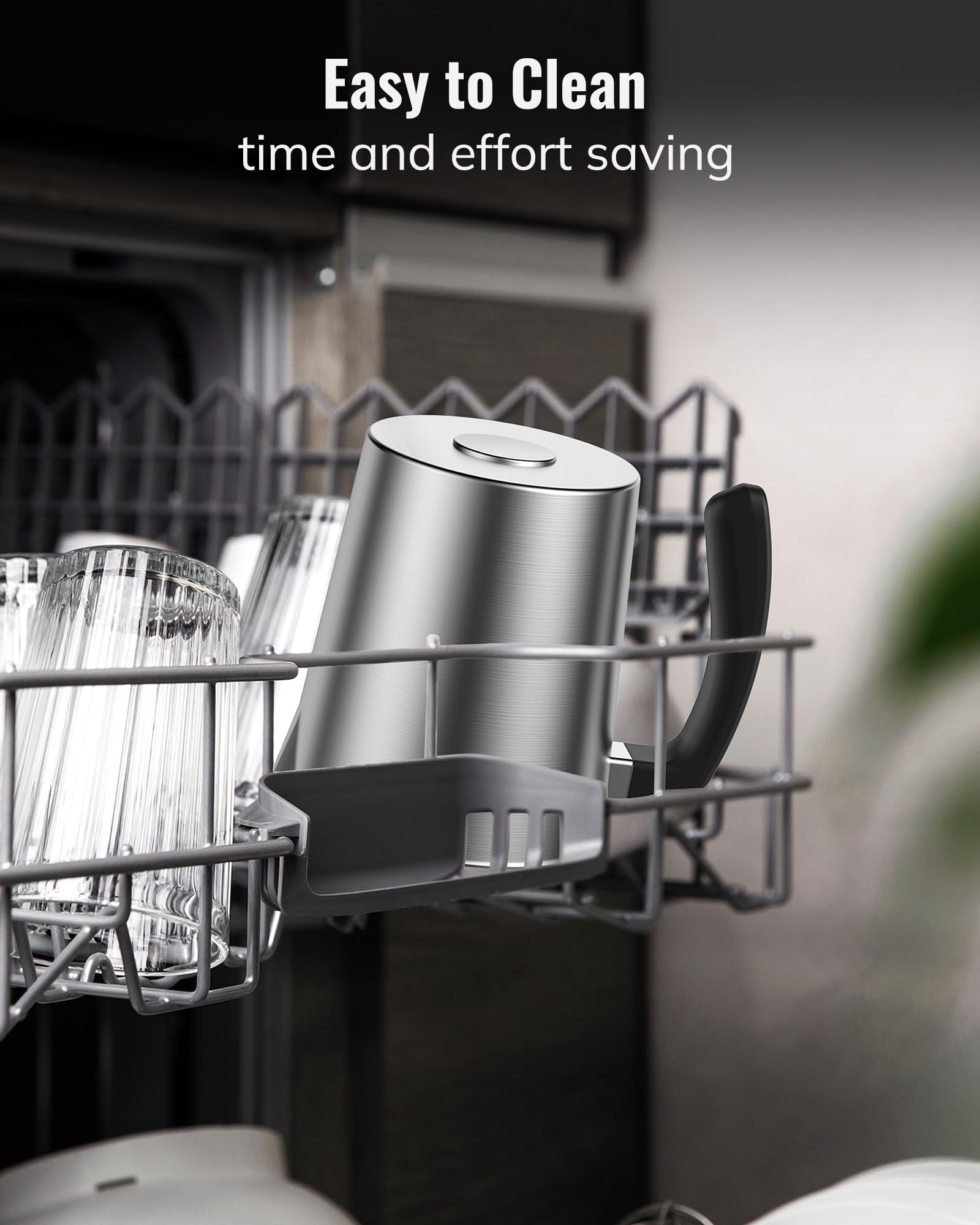 Morpilot Mousseur à Lait Électrique Divisé, 500ml Chauffe Lait, Milk Frother en Acier Inox 4 en 1 à Mousse de Lait Chaude et Froide 230ml, Emulsionneur de Lait pour Latte Cappuccino Macchiato