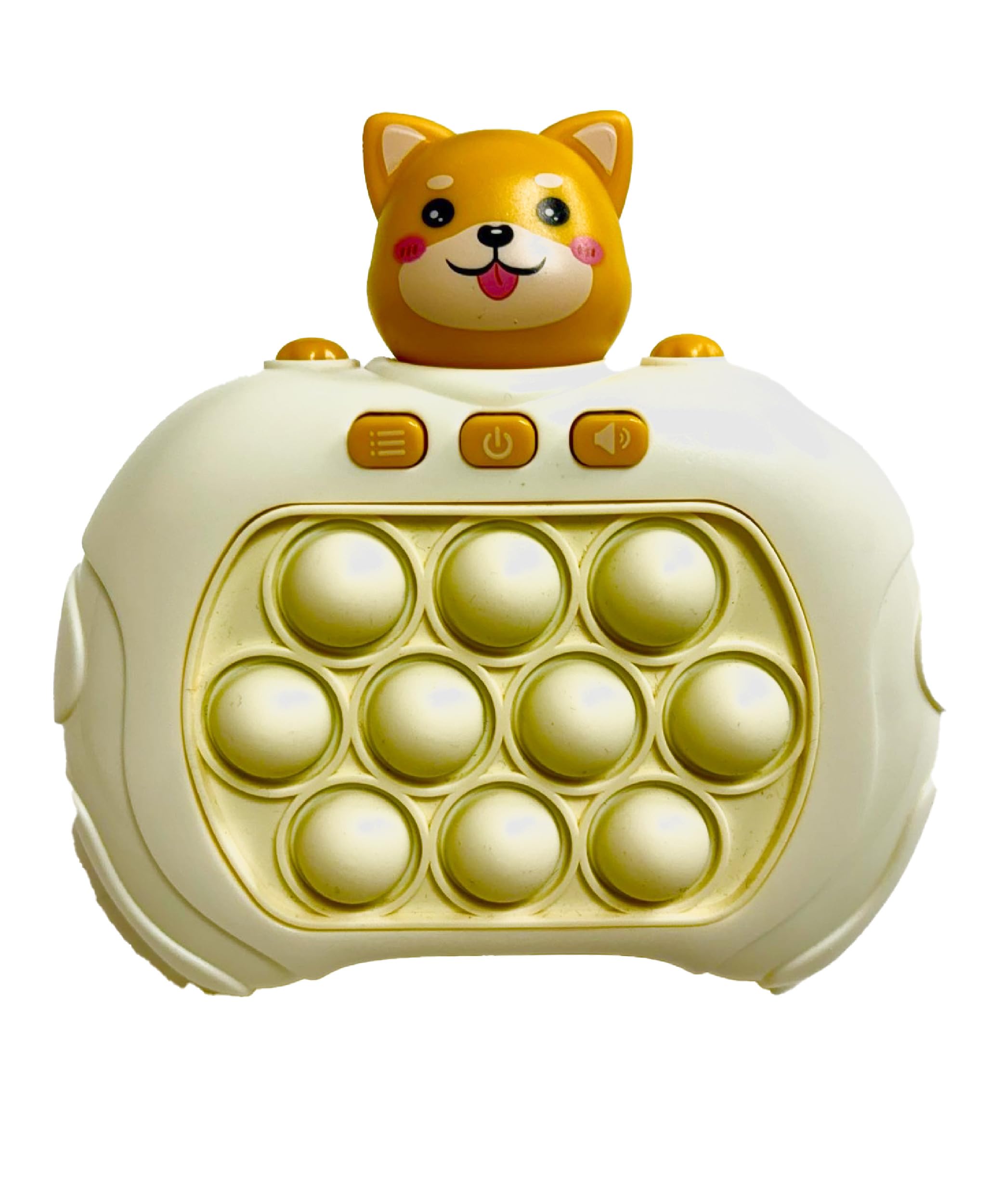 Amazon | プッシュポップ ゲーム 知育玩具 おもちゃ 光る 早押しボダン