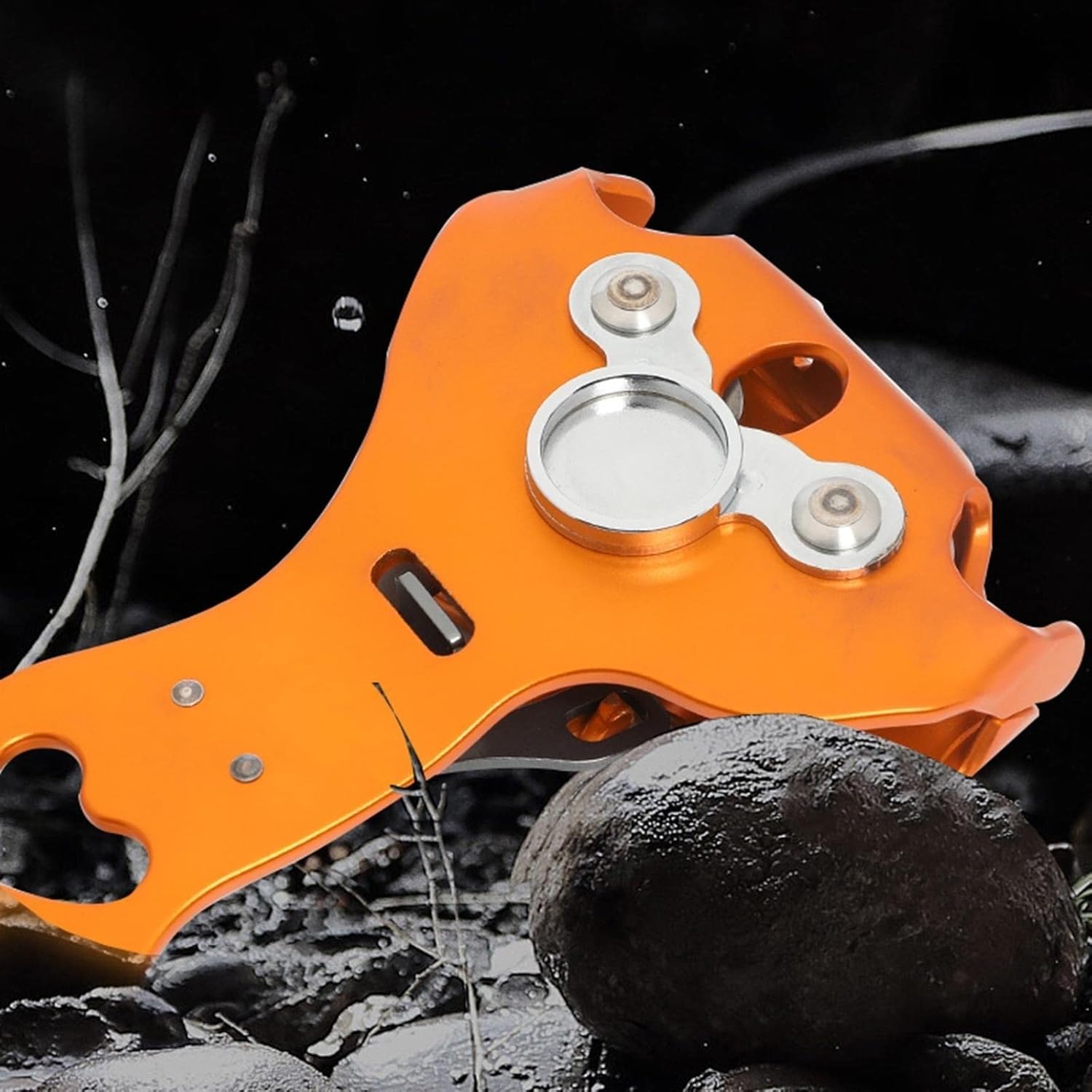 INLIMA Pulley Rock Climbing Zip Line Speed Double Pulley for Lifting Tensioning Outdoor Trips Attachment