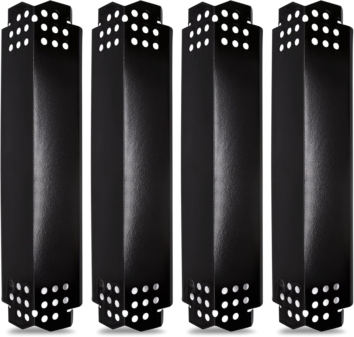 Criditpid Grill Heat Plates Replacement Parts for Nexgrill 4 Burner 720-0830H, Nexgrill 720-0864 720-0888N 720-0896B, Burner Cover, Flame Tamer, Heat Shield for Home Depot Nexgrill 4 Burner Gas Grill