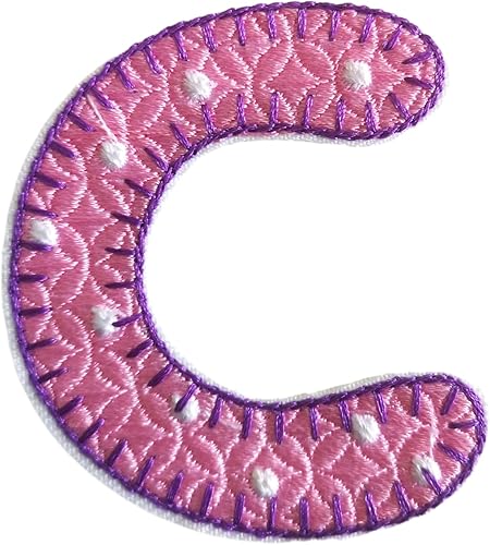 5 parches de letras de felpilla con iniciales, parches para planchar con purpurina, parches bordados para coser para ropa, sombrero, camisa bolsa