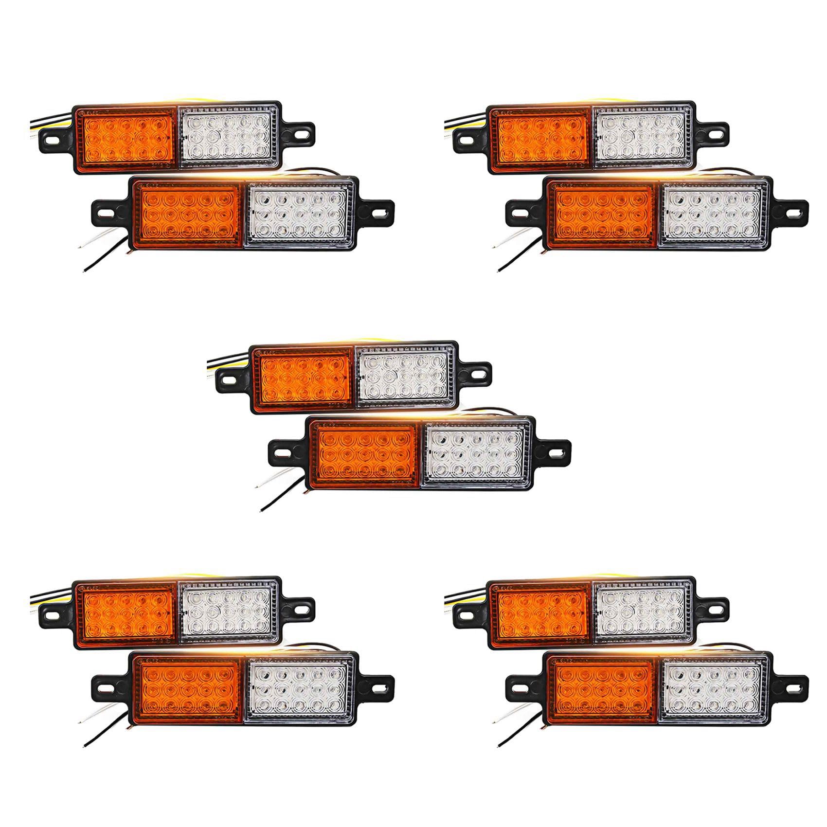 10 Pezzo 12V 30 LED Auto Camion Bull Bar Luce Bullbar Paraurti Anteriore Luce Indicatore Anteriore Lampada Segnale Lampadina Rimorchio