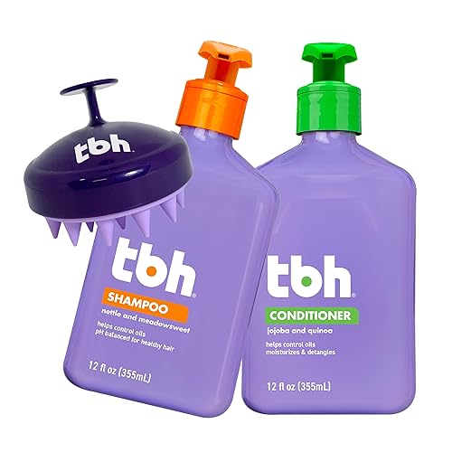 Miniatura 7 de TBH Kit de actualización del cuero cabelludo para niños champú, acondicionador y masajeador del cuero cabelludo
