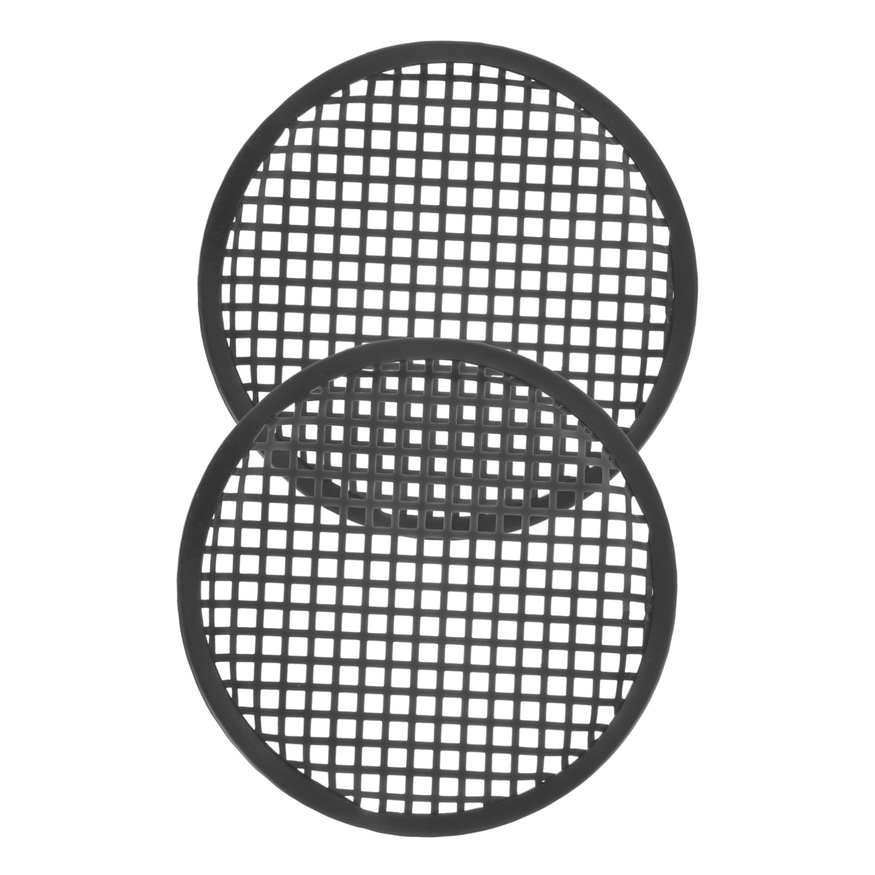 NULYLU 2pcs Car Speaker Mesh Cover -collision Protective Grill for Automotive Audio Home Stereo and Office Use Easy to Install Speaker Guard