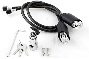 KUAT Transfer 2 – Cable Lock Kit with Locking Hitch Pin