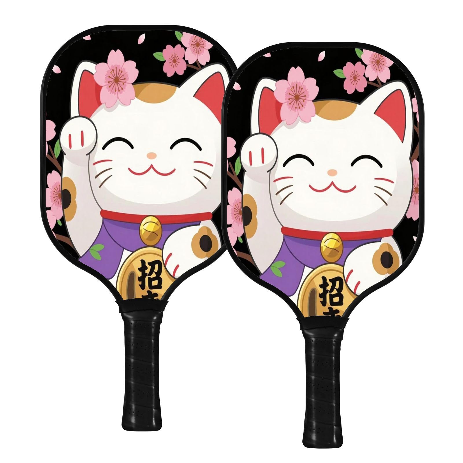 Paletta giapponese Maneki Neko Lucky Cat Graphite Pickleball