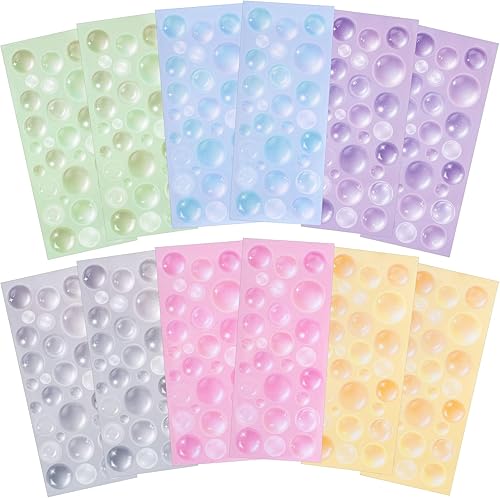 HINZIC Juego de 24 hojas de calcomanías coreanas Kpop calcomanías decorativas autoadhesivas con purpurina colorida con cinta estrella mariposa